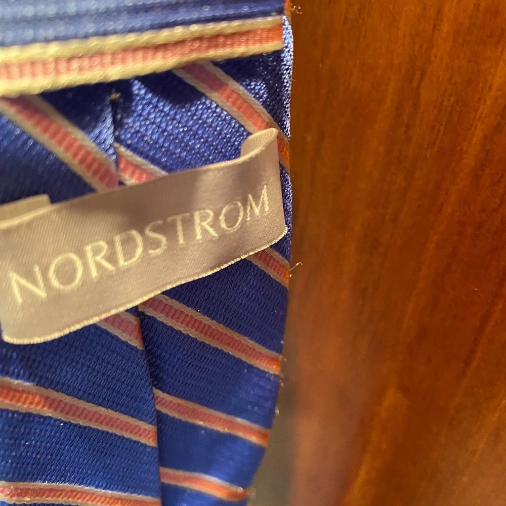 Boys Blue and Pink Nordstrom Brand Tie